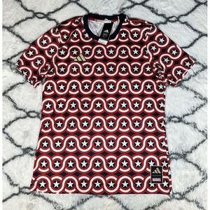 ADIDAS x MARVEL Captain America MLS Soccer Jersey Men's Sz M *NEW* HT3237 $70